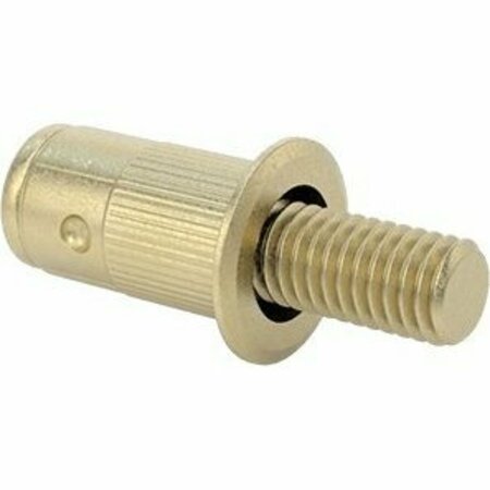 BSC PREFERRED Rivet Studs 10-32 Thread for 0.02-0.13 Material Thickness, 10PK 98075A135